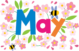 May with sunshine flowers and Bees